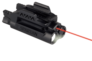 LaserMax SPSCR Red Spartan Light/Laser Black 120 Lumens White LED