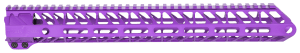 Timber Creek Outdoors ME15HGPPA Enforcer 15 Inch Hand Guard M-LOK Purple Anodized