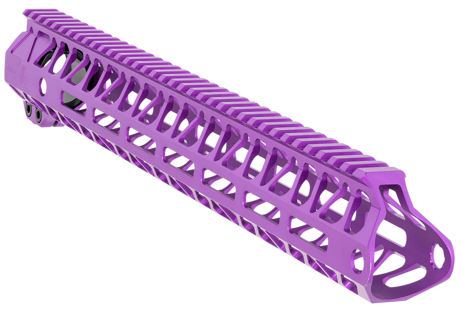 Timber Creek Outdoors ME15HGPPA Enforcer 15 Inch Hand Guard M-LOK Purple Anodized - Image 2
