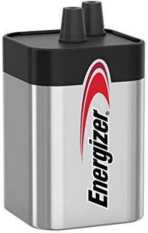 Energizer 5291D5 Lantern Battery  Black & Silver 6.0 Volts  17 500 mAh