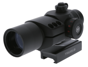 TruGlo TGTG8230RB Triton Black Anodized 1x 30mm 5-MOA Tri•Color Dot Reticle