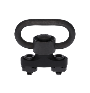Rival Arms RARA92P2A Swivel Stud Mount Black Manganese Phosphate Finish 1.5" Recessed Button Steel Swivel compatible with Picatinny Rail