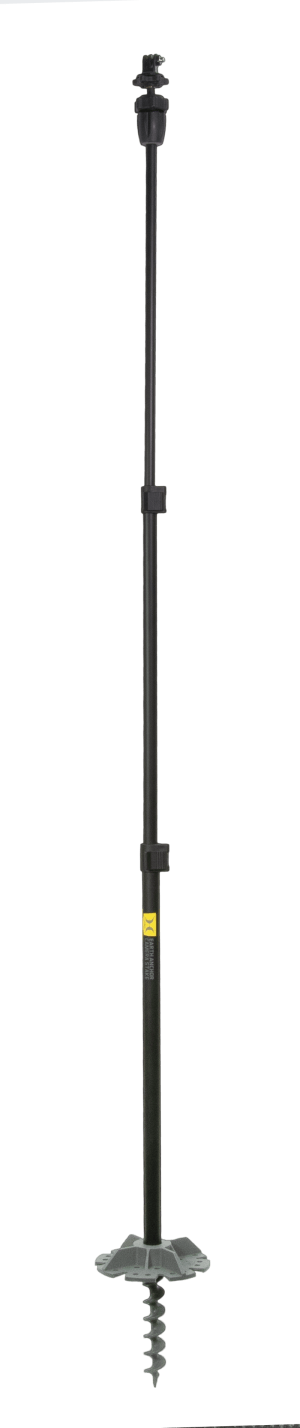 Hawk HWK3842 Camera Stakeout System 22"-51" High Black Metal