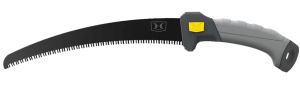 Hawk HWKPBSAW Pruning  Fixed High Carbon Steel Aluminum 11"  Black Titanium Nitride Finish  TPR Grip