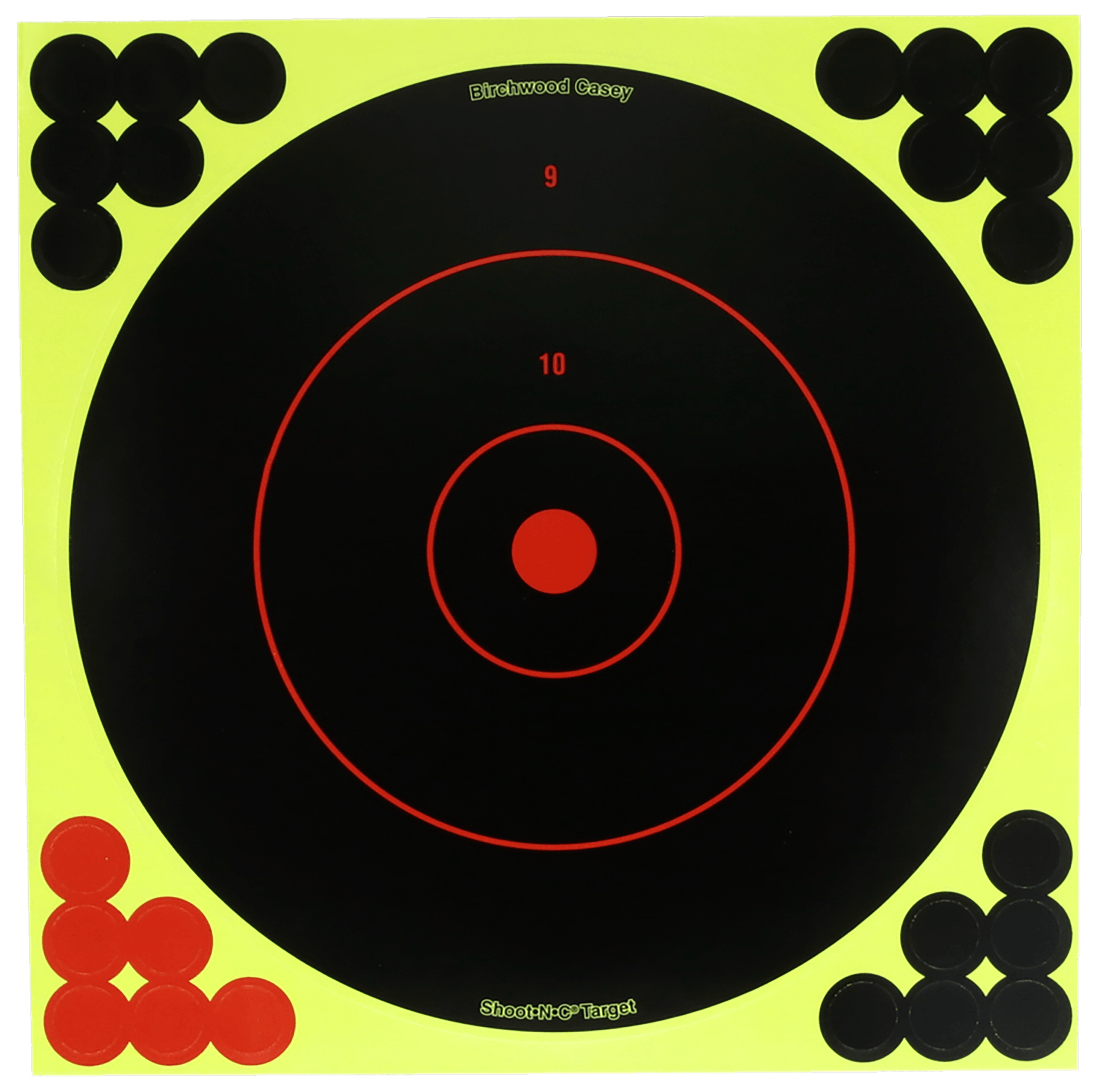 Birchwood Casey TDSNC1225PK Target Dispenser Adhesive Paper 12" Bullseye Includes Pasters 25 Per Pack