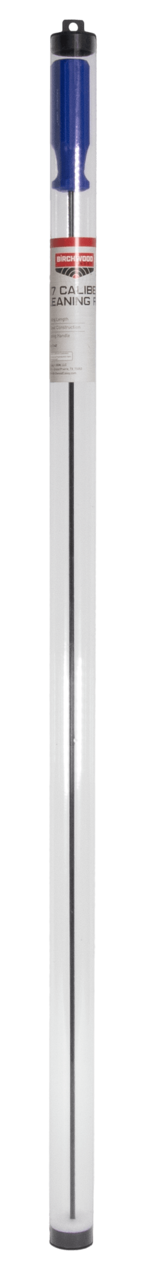 Birchwood Casey 41403 Cleaning Rod  Steel 17 Cal Rifle Firearm 33" Long Includes Reusable Storage Tube