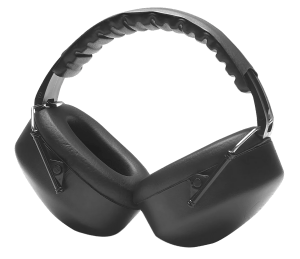 Pyramex PM3010 Ear Muff Foam 26 dB Over the Head Black Adult 1 Pair