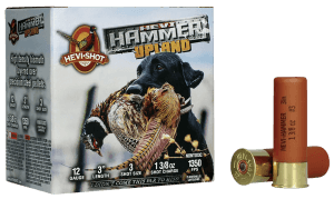 HEVI-Shot HS29113 HEVI-Hammer Upland 12Gauge 3ā³ 1 3/8oz Steel/Bismuth 3Shot 25rd Box HEVI-Shot HS29113 HEVI-Hammer Upland 12Gauge 3ā³ 1 3/8oz Steel/Bismuth 3Shot 25rd Box
