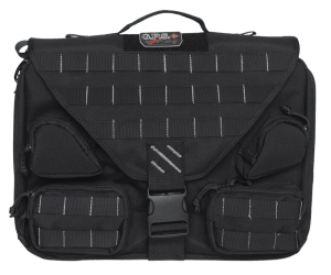 GPS Bags T1350BCB Tactical Brief Case Black 1000D Polyester 1 Handgun