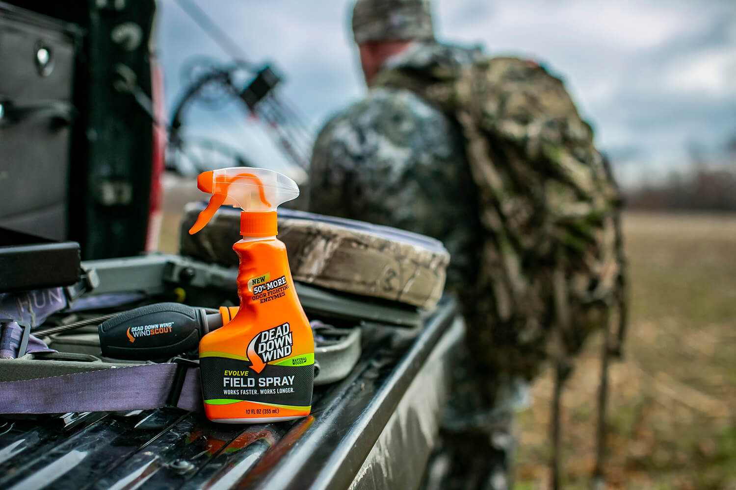 Dead Down Wind 1391218 Evolve Field Spray Cover Scent Natural Woods Scent 12 oz Trigger Spray - Image 3