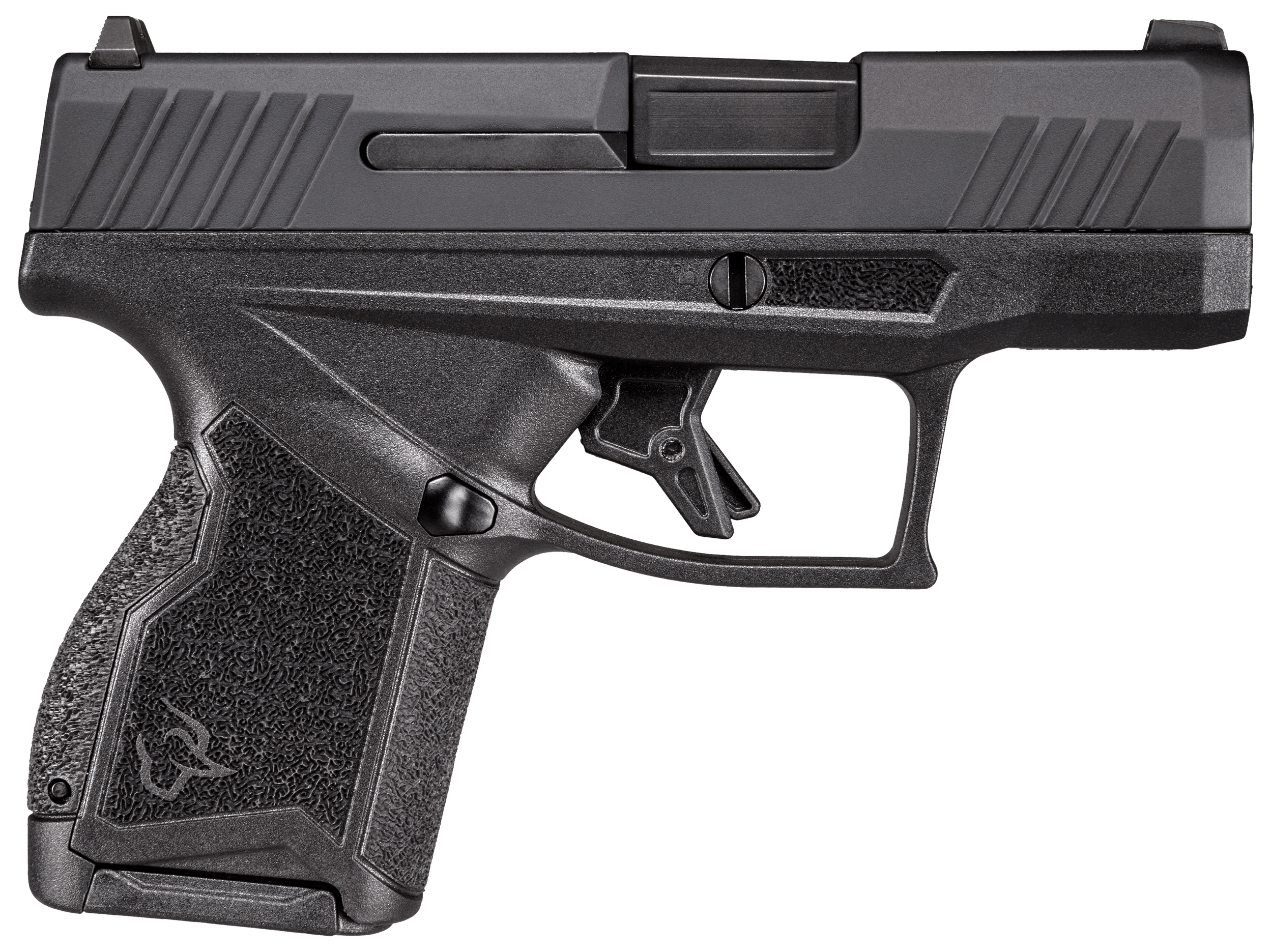 Taurus 1GX4M931 GX4 Micro-Compact Frame 9mm Luger 11+1 3.06" Satin Black DLC Stainless Steel Barrel Black Nitride Serrated Alloy Steel Slide Matte Stainless Steel Frame Black Polymer w/Interchangeable Backstrap Grip Right Hand