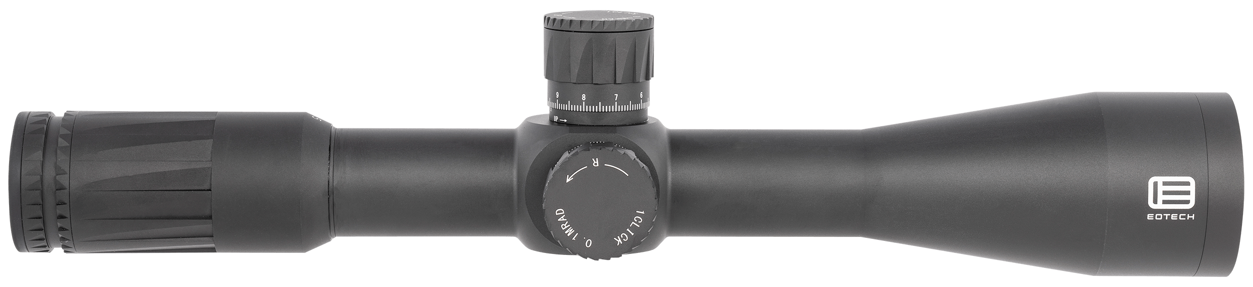 Eotech VDU318FFH59 Vudu FFP Black Anodized 3.5-18x50mm 34mm Tube Illuminated Horus H59 MRAD Reticle Features Throw Lever