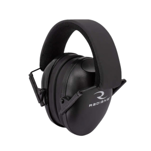 Radians LSY0110CS Lowset Passive Muff 21 dB Over the Head Black Youth 1 Pair