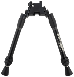 Swagger SWAGBPSEA12 Sea12 Extreme Angle Bipod with Black Finish Picatinny Attachment & 9-12" Vertical Adjustment