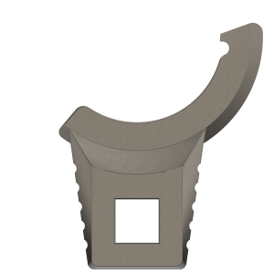 Real Avid AVMF2SW Master -Fit 2" Spanner Wrench Titanium/Stainless Steel for AR-Platform