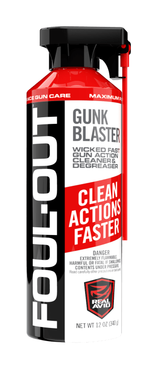 Real Avid AVDCB12A Foul-Out Gun Blaster Cleaner/Degreaser 12 oz Aerosol
