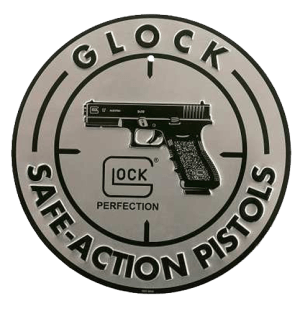 Glock AD00060 Safe Action Silver/Black Aluminum 12"
