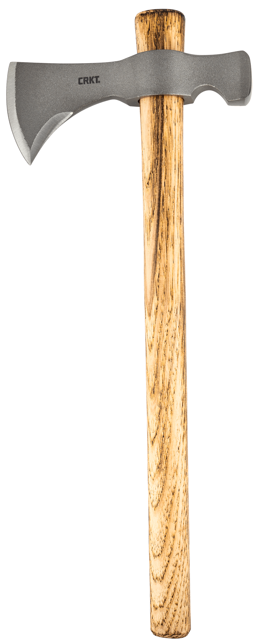 CRKT 2730 Woods Chogan T-Hawk 3.50" Blade 1055 Carbon Steel Blade Tennessee Hickory Handle 19" Long Tomahawk w/Hammer