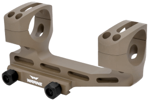 Warne SHXSKEL34DE X-SKEL Scope Mount/Ring Combo Dark Earth Cerakote 34mm