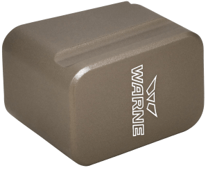Warne 3113 Magazine Extension made of 6061-T6 Aluminum with Hardcoat Anodized Flat Dark Earth Finish for Glock 17 22 Magazines (Adds 5rds 9mm Luger 4rds 40 S&W)