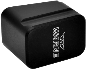 Warne 3126 Magazine Extension made of 6061-T6 Aluminum with Hardcoat Anodized Black Finish for Glock 19 23 Magazines (Adds 5rds 9mm Luger 4rds 40 S&W)