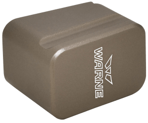 Warne MEG1954DE Magazine Extension made of 6061-T6 Aluminum with Hardcoat Anodized Flat Dark Earth Finish for Glock 19 23 Magazines (Adds 5rds 9mm Luger 4rds 40 S&W)