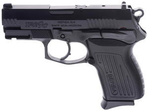Bersa TPR9CM TPRC Compact Frame 9mm Luger 13+1 3.25 Black Manual Barrel Matte Black Serrated Steel Slide & Aluminum Frame Ambidextrous"