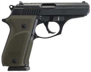 Bersa T380PMC Thunder Combat Sub-Compact Frame 380 ACP 15+1 3.50" Black Steel Barrel Matte Black Serrated Steel Slide & Aluminum Frame w/Beavertail Olive Wrap-Around Grip