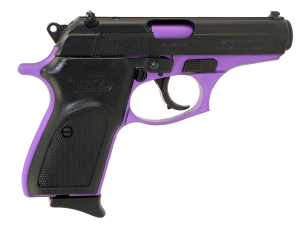 Bersa T380PRP8 Thunder Micro-Compact Frame 380 ACP 8+1 3.50" Purple Cerakote Steel Barrel Matte Black Serrated Steel Slide Purple Cerakote Aluminum Frame
