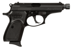Bersa T22MX Thunder  Micro-Compact Frame 22 LR 10+1  3.50" Black Steel Threaded Barrel  Matte Black Serrated Slide & Aluminum Frame w/Beavertail