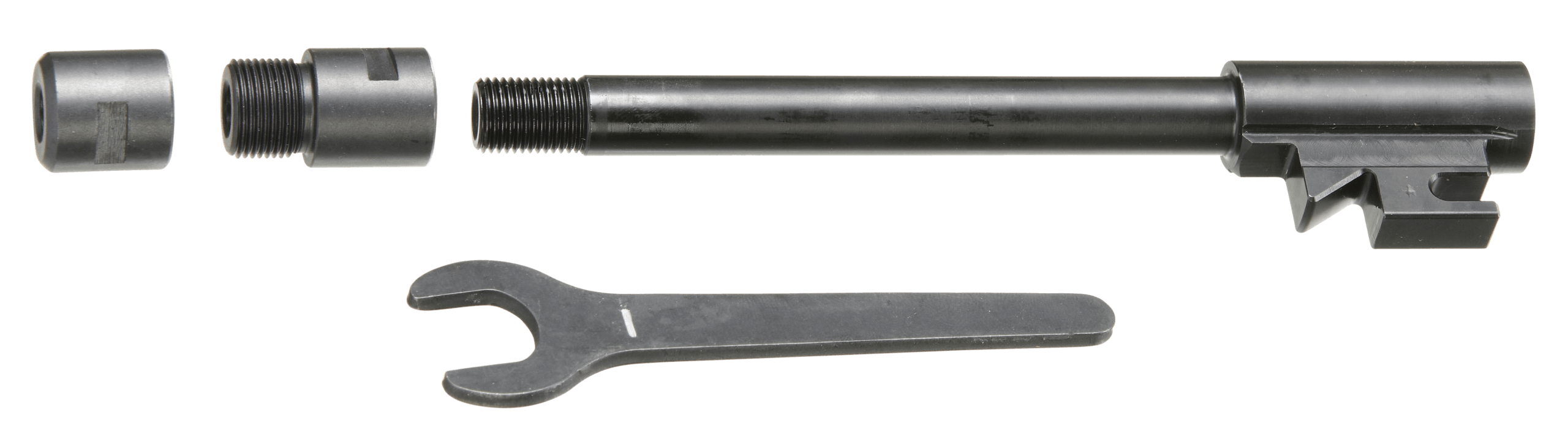 Ruger 90739 Threaded Barrel Kit 5.7x28mm Fits Ruger 57 4.49" Black Nitride Stainless Steel Threaded Barrel