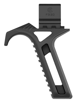 Recover Tactical FG2001 FG20 Black Polymer Angled Grip compatible with 20/20N 20/21 20/22 & 20/80 Stabilizers