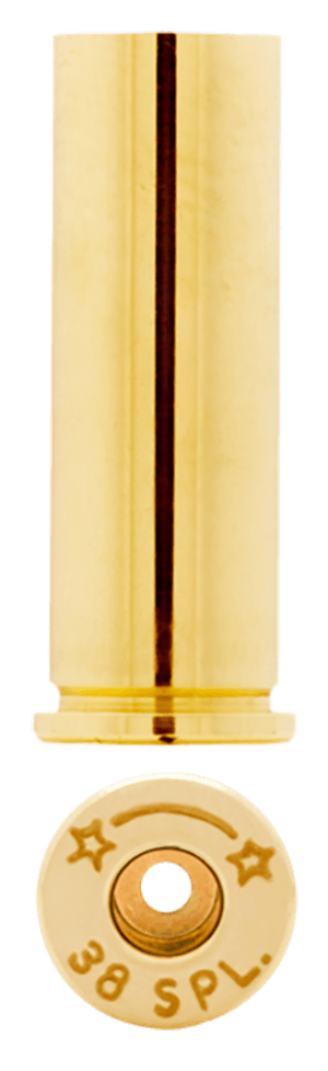 HSM 38EUP100 Unprimed Cases 38 Special Handgun Brass 100 Per Bag