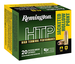 Remington Ammunition 23012 HTP 45 Colt 230 gr Jacket Hollow Point 20rd Box