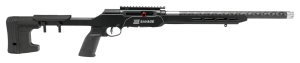 Savage Arms 47256 A22 Precision Lite Semi-Auto 22 LR Caliber with 10+1 Capacity  18" Carbon Fiber Wrapped Barrel  Black Metal Finish & Adjustable MDT Aluminum Chassis Black Stock Right Hand (Full Size)
