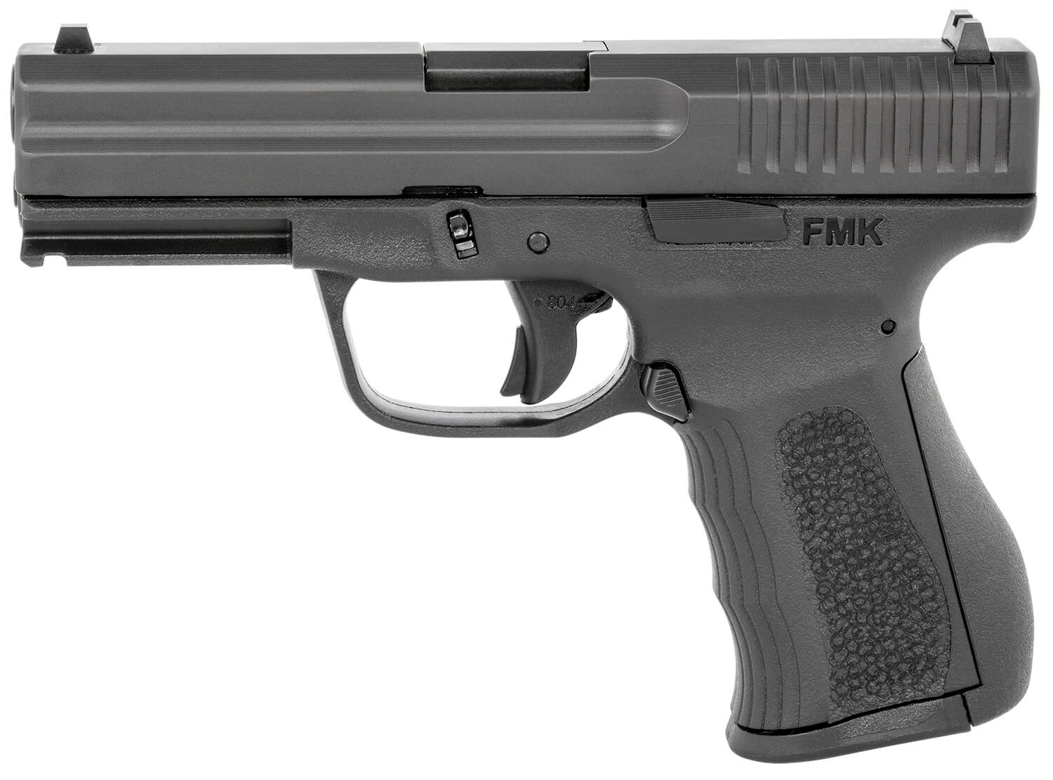 FMK G9C1G2BSS 9C1 G2 9mm Luger 14+1 4" Black Stainless Steel Barrel Black Serrated Carbon Steel Slide Black Polymer Frame w/Picatinny Rail Black Backstrap Grip - Image 2