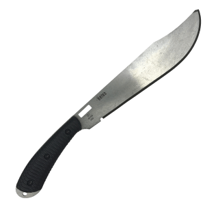 Southern Grind SG01070002 Grandaddy 11.78" Fixed Bowie Plain Satin 8670 Steel Blade Black G10 Handle
