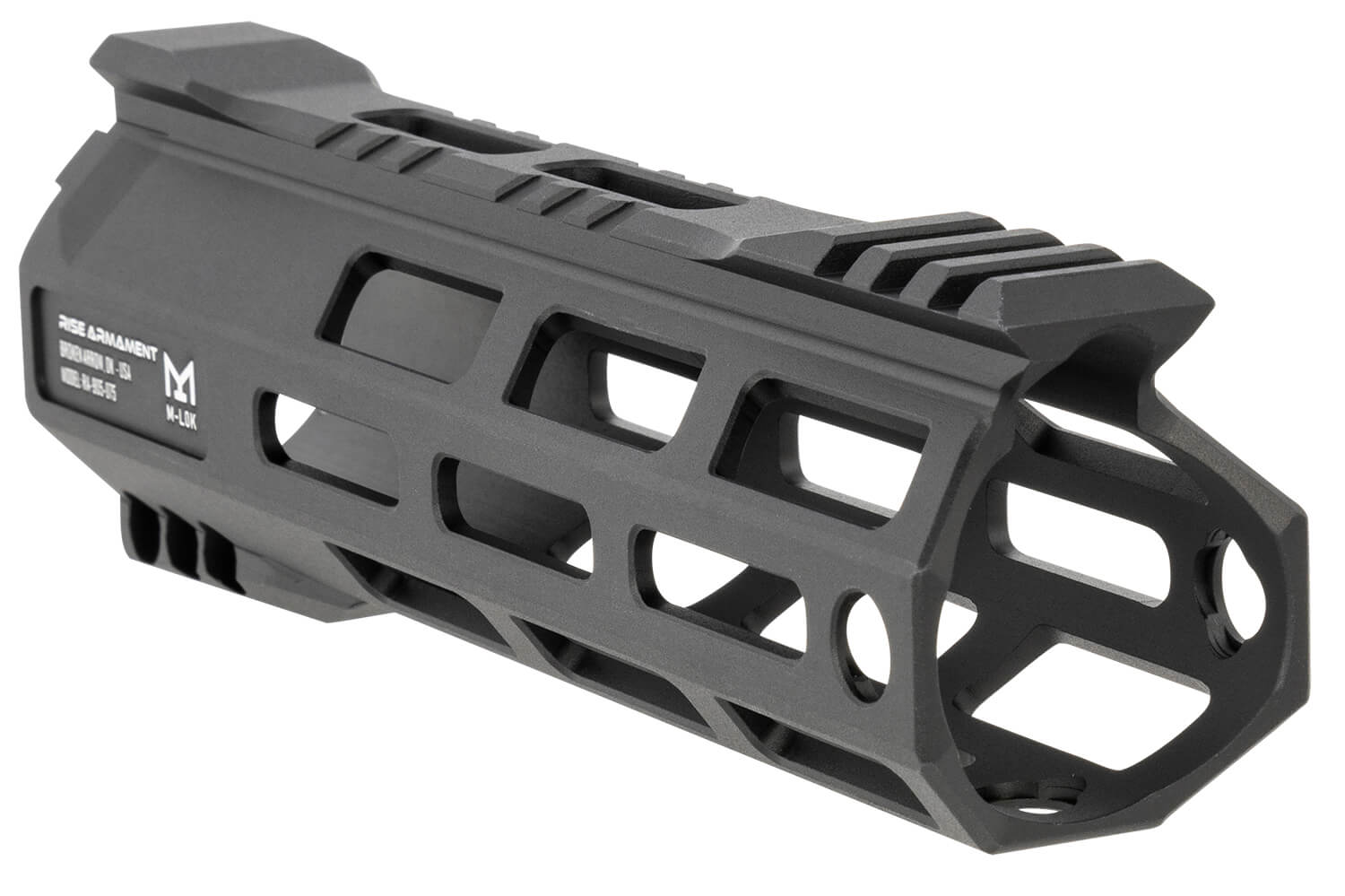 Rise Armament RA905075BLK RA-905 Handguard made of 6061-T6 Aluminum with Black Anodized Finish M-LOK Design Picatinny Rail & 7.50" OAL for AR-15 - Image 2