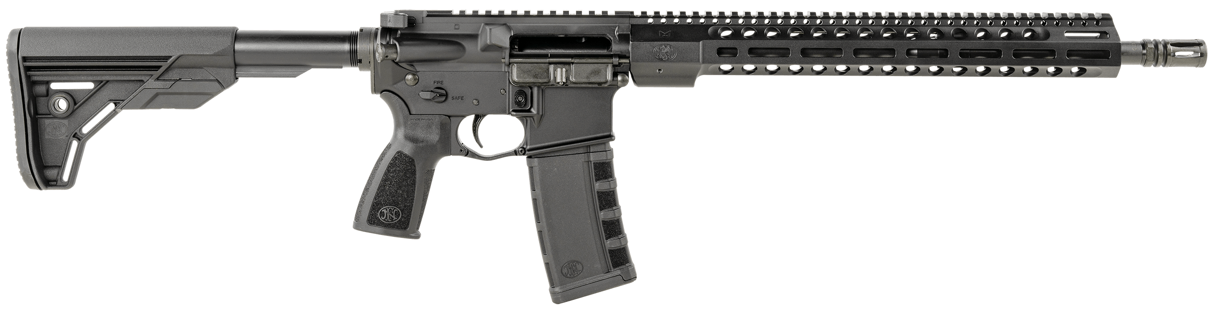 FN 36100632 FN 15 Tac3 5.56x45mm NATO 16" Chrome-Lined Barrel 30+1 Black Anodized Rec/M-LOK Handguard Black 6 Position Collapsible Stock Optics Ready