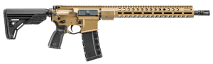 FN 36100642 FN 15 Tac3 5.56x45mm NATO 16" Chrome-Lined Barrel 30+1  FDE Anodized Rec/M-LOK Handguard  Black 6 Position Collapsible Stock  Optics Ready