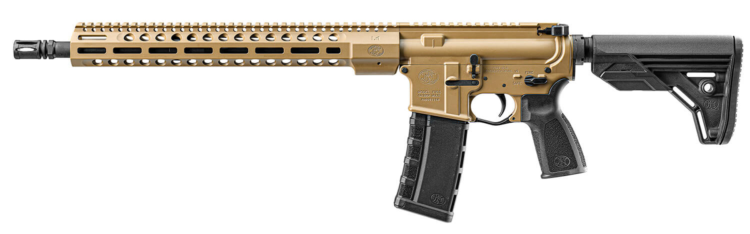 FN 36100642 FN 15 Tac3 5.56x45mm NATO 16" Chrome-Lined Barrel 30+1 FDE Anodized Rec/M-LOK Handguard Black 6 Position Collapsible Stock Optics Ready - Image 2