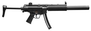 HK 81000468 MP5 22 LR 25+1 16.10" Black Barrel Black Retractable Stock & Grip