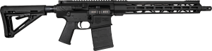 Diamondback DB1018C001 DB10 308 Win 20+1 16" Nitride Treated Threaded Steel Barrel w/A2 .30 Cal Flash Hider A3 Flattop Upper 15" M-LOK Handguard Magpul MOE Carbine Stock Magpul MOE K Grip