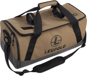 Leupold 182402 Optics Go Gear  Tan/Black Nylon Duffle Bag 21" Long
