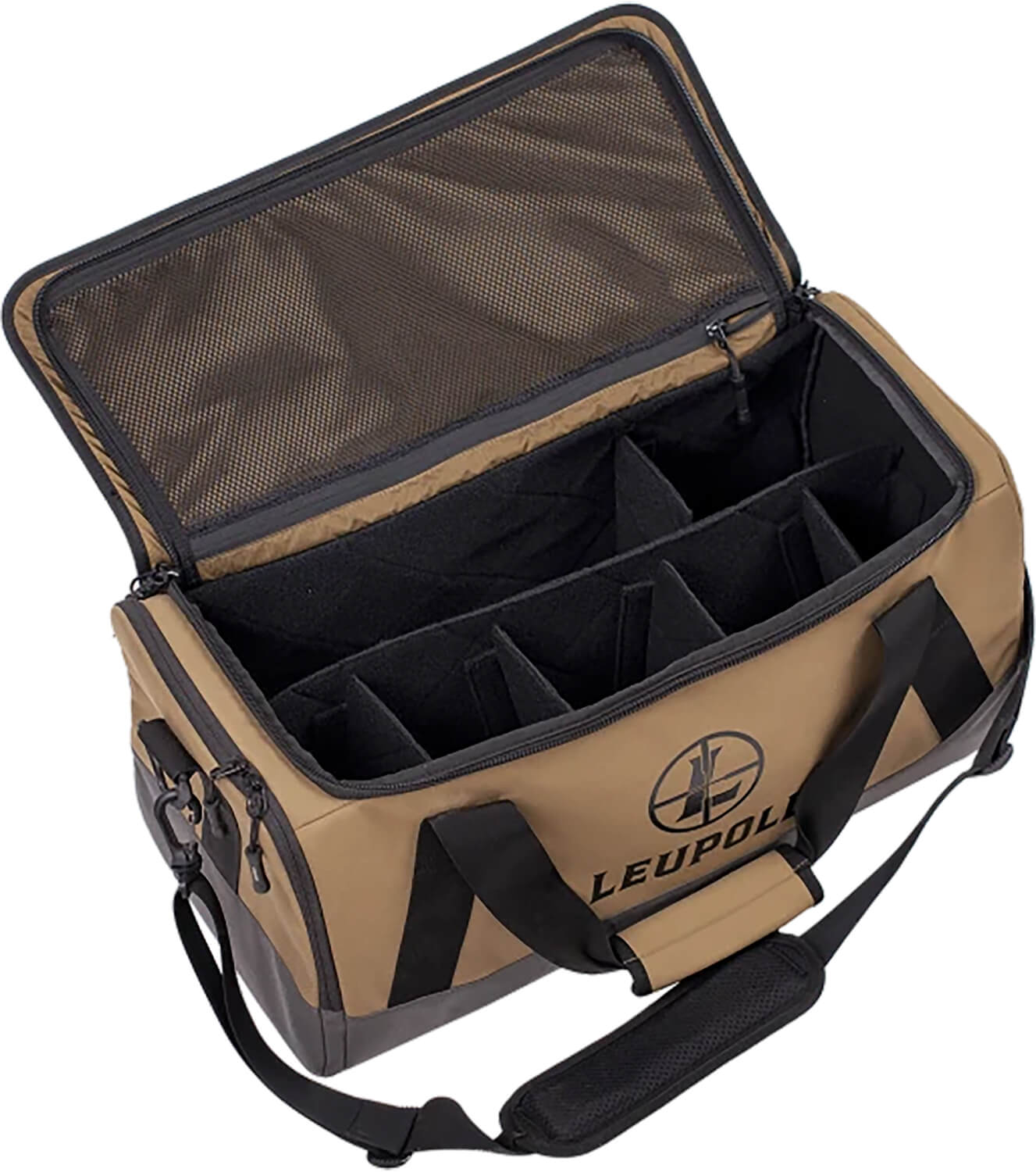 Leupold 182402 Optics Go Gear Tan/Black Nylon Duffle Bag 21" Long - Image 2