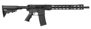 UnBranded AR 223WYBR0004 UAR-C Carbon 223 Wylde 30+1 16" Barrel Black Nitride Metal Finish Black Collapsible Stock Textured Black Polymer Grip
