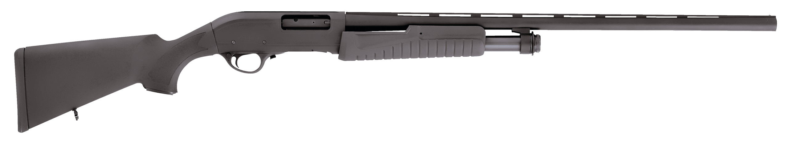 Escort HEFH12280501 Field Hunter Full Size 12 Gauge Pump 3" 4+1 28" Black Chrome Vent Rib Barrel Black Anodized Grooved Aluminum Receiver Fixed Black Synthetic Stock Right Hand