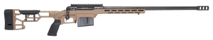 Savage Arms 57694 110 Precision 6.5 PRC 7+1 24" Matte Black Threaded Heavy Carbon Steel Barrel Matte Black Carbon Steel Receiver MDT LSS XL Chassis w/Flat Dark Earth Cerakote Finish Skeletonized Stock w/Adjustable Comb & LOP Black Polymer Grip