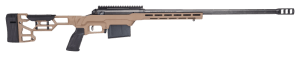 Savage Arms 57700 110 Precision 6.5 PRC 7+1 24" Matte Black Threaded Heavy Carbon Steel Barrel Matte Black Carbon Steel Receiver MDT LSS XL Chassis w/Flat Dark Earth Cerakote Finish Skeletonized Stock w/Adjustable Comb & LOP Polymer Grip Left Hand
