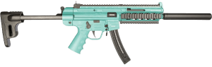 GSG GERGGSG1622M GSG-16  Full Size 22 LR 22+1 16.25" Black Mint Polymer Receiver Black Collapsible w/Storage Compartment Stock Right Hand
